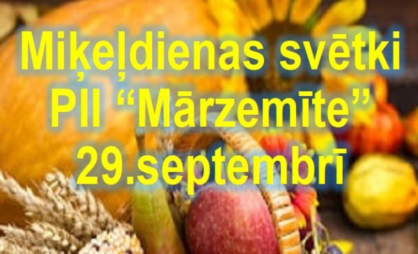 Miķeļdiena tuvojas!
