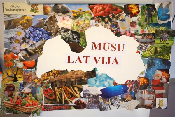 Radošo darbu izstāde “Daudz laimes, Latvija!'' 2017.gada novembris