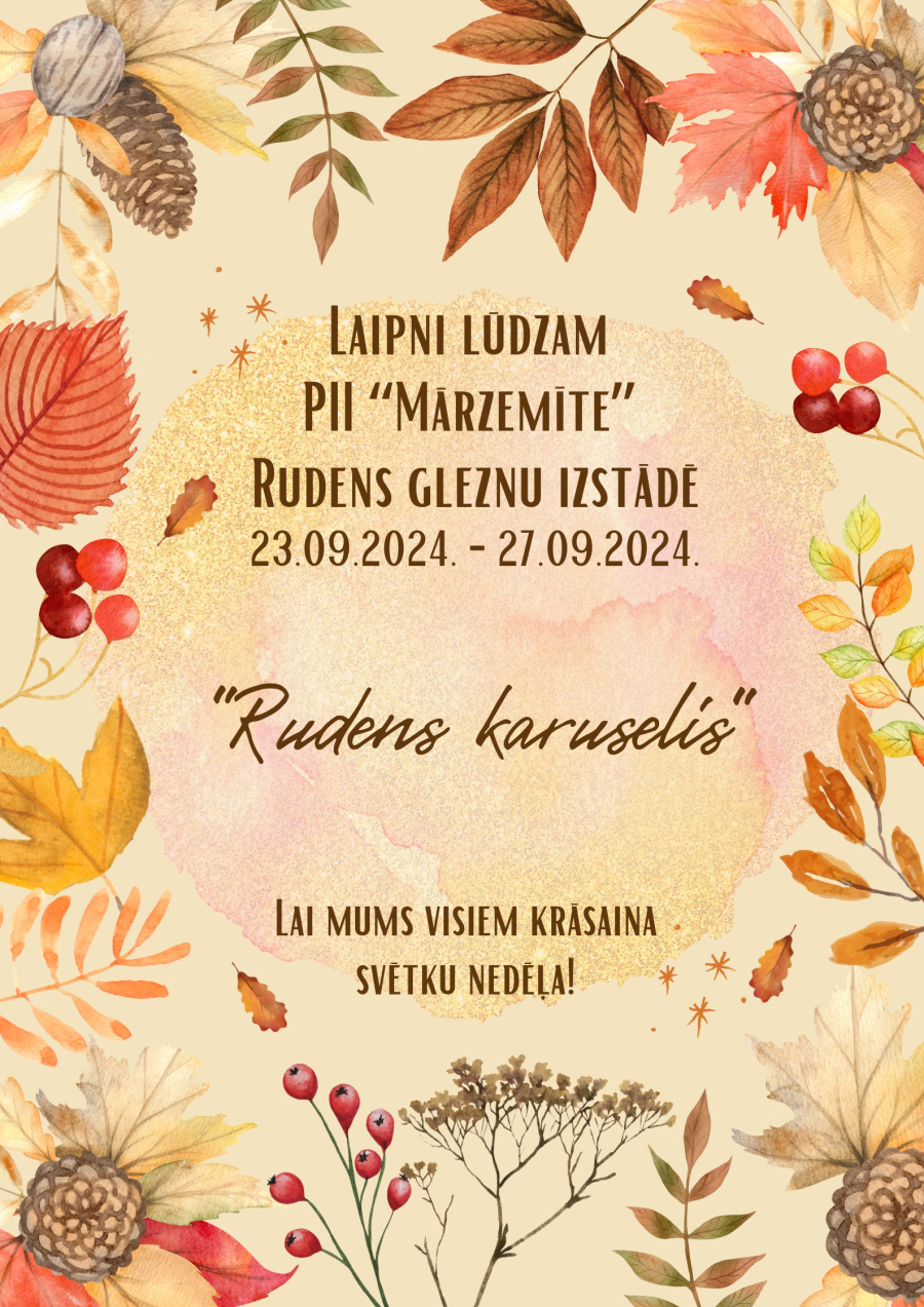 Laipni lūdzam rudens gleznu izstādē