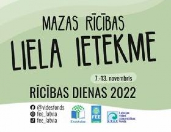 Mazas rīcības liela ietekme